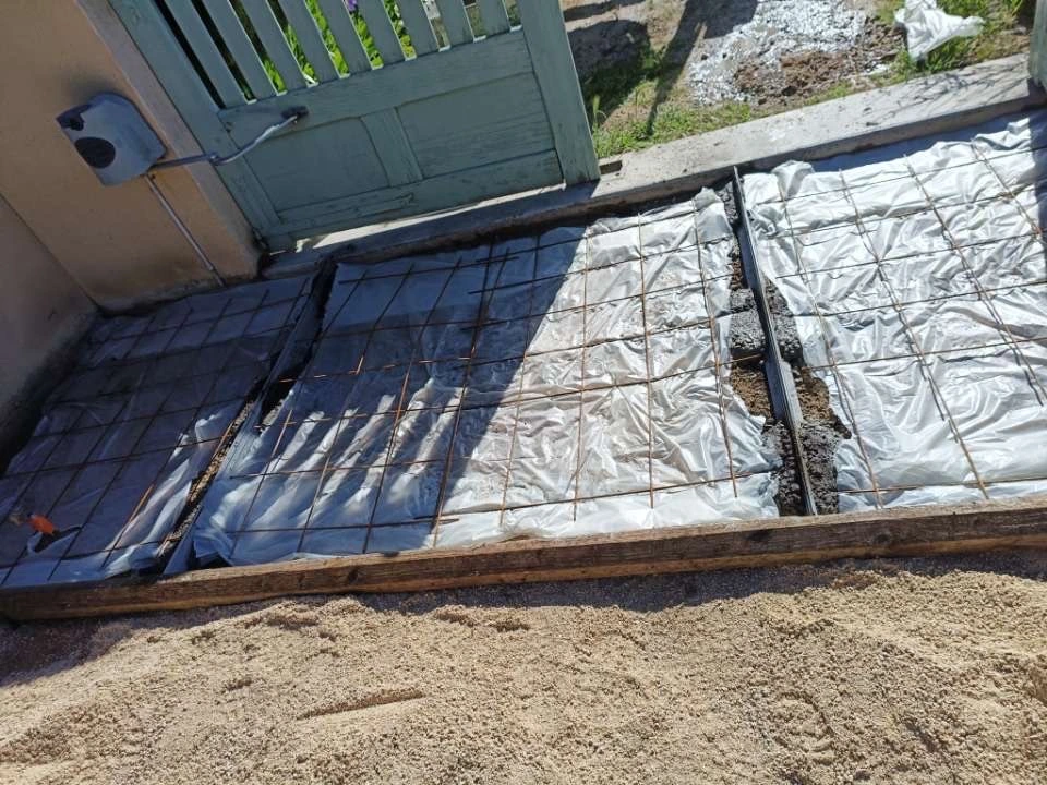 Travaux de préparation de coulage de dalle à Montélimar